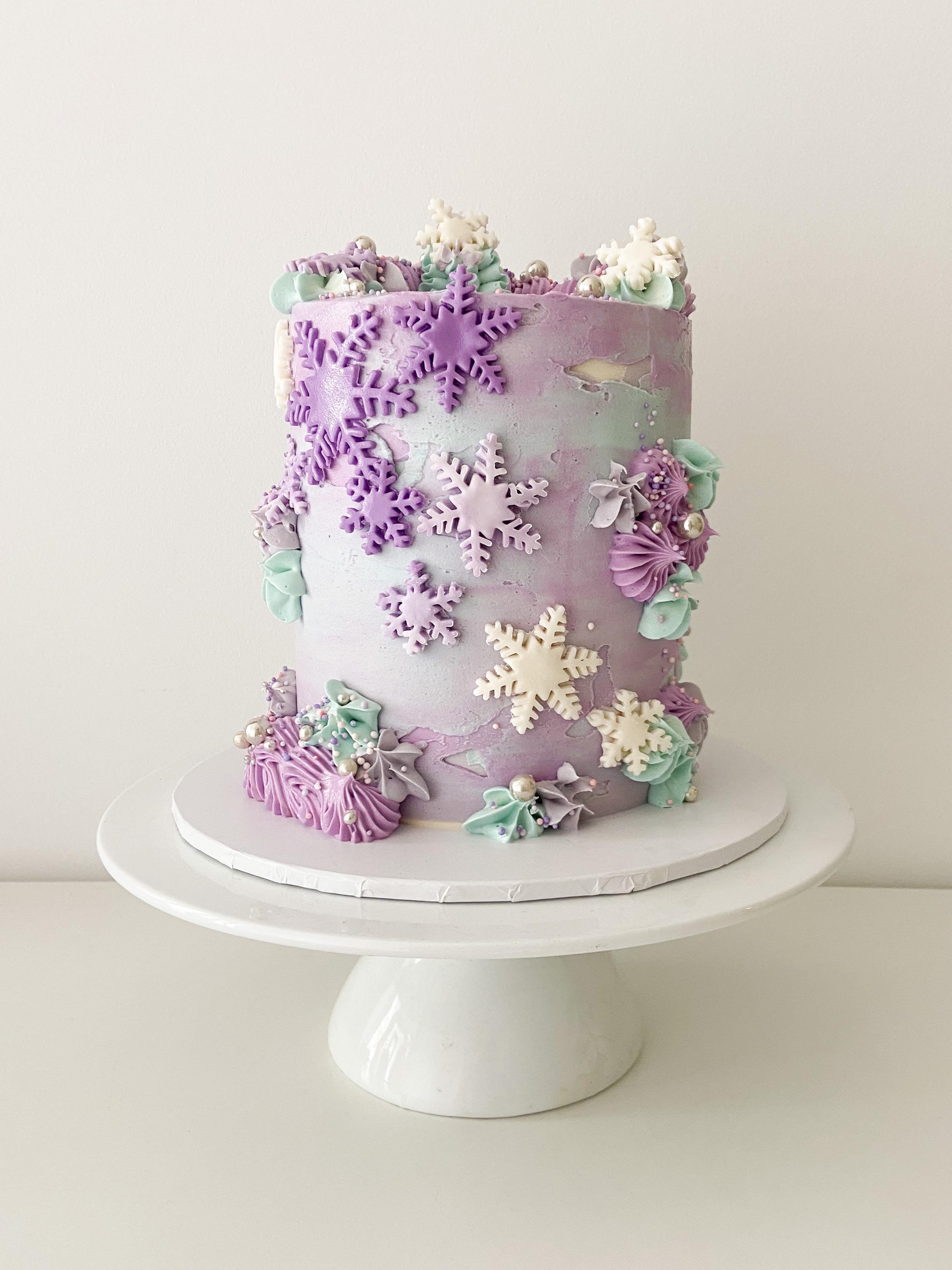 Frozen Cake Frosting Cakery